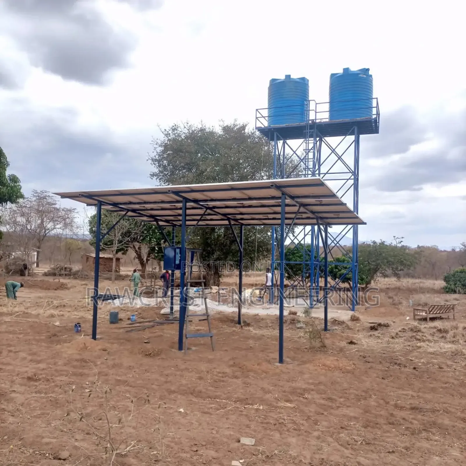 Borehole Equipping And Solarisation