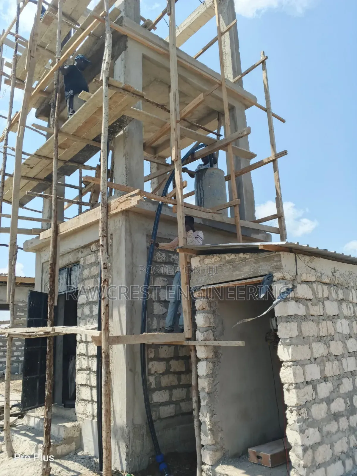 Solar Structure Construction And Installation Of Solar Pump