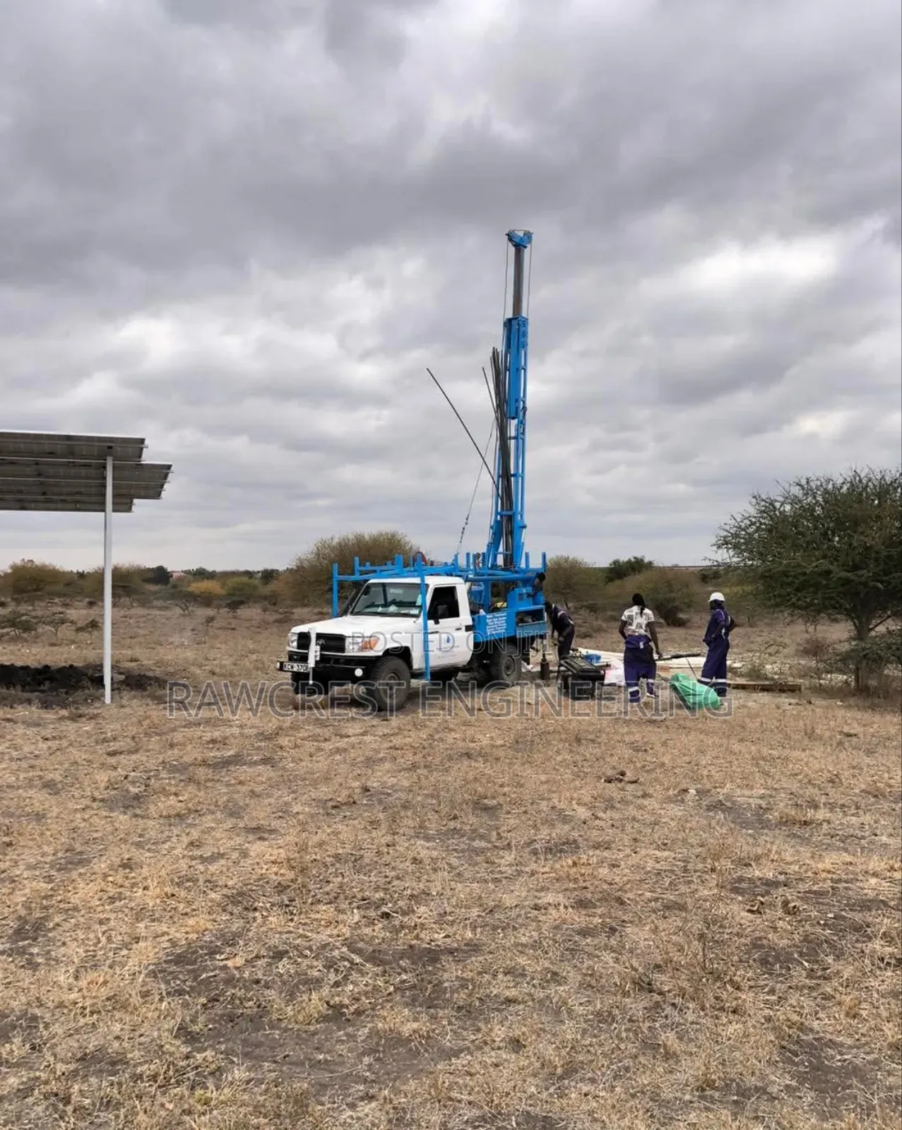 Solar Water Pump Installation And Drilling
