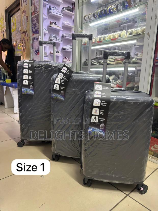 Unbreakable Rubber Suitcase Pp 3-in-1 Suitcase Set-Y - thumbnail 6