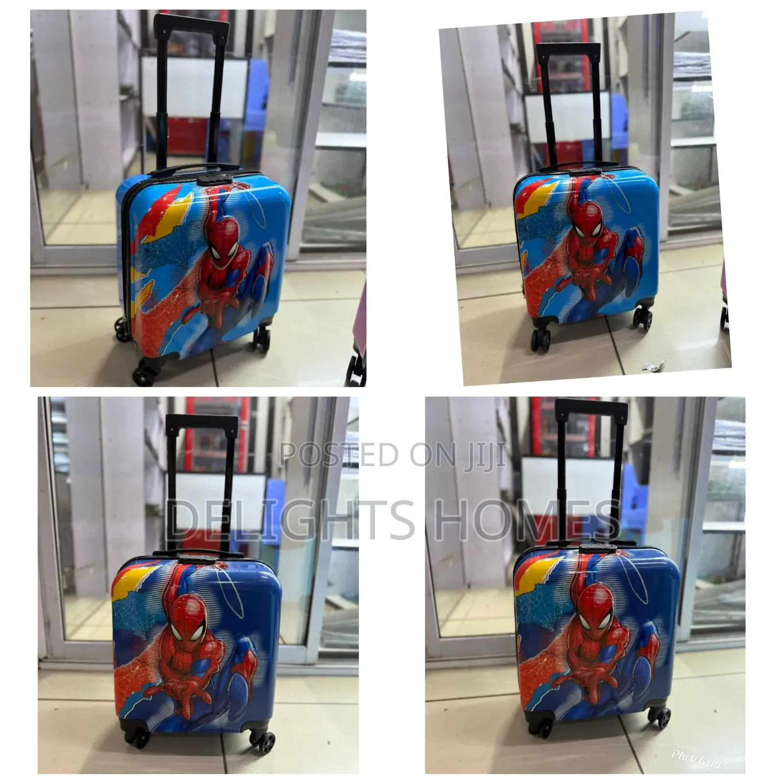 Kids Cartoon Themed Rubber Suitcases-Y