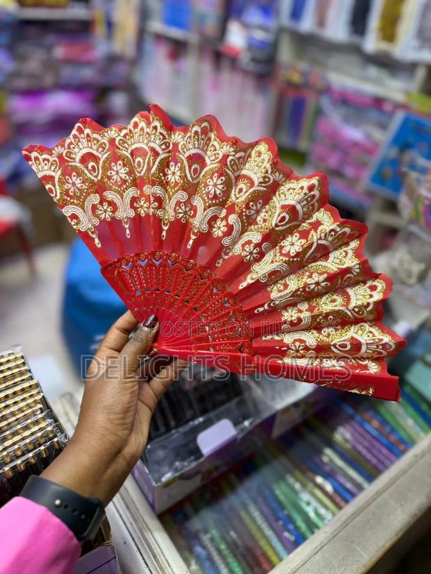 Foldable Hand Held Fans-Y - thumbnail 3