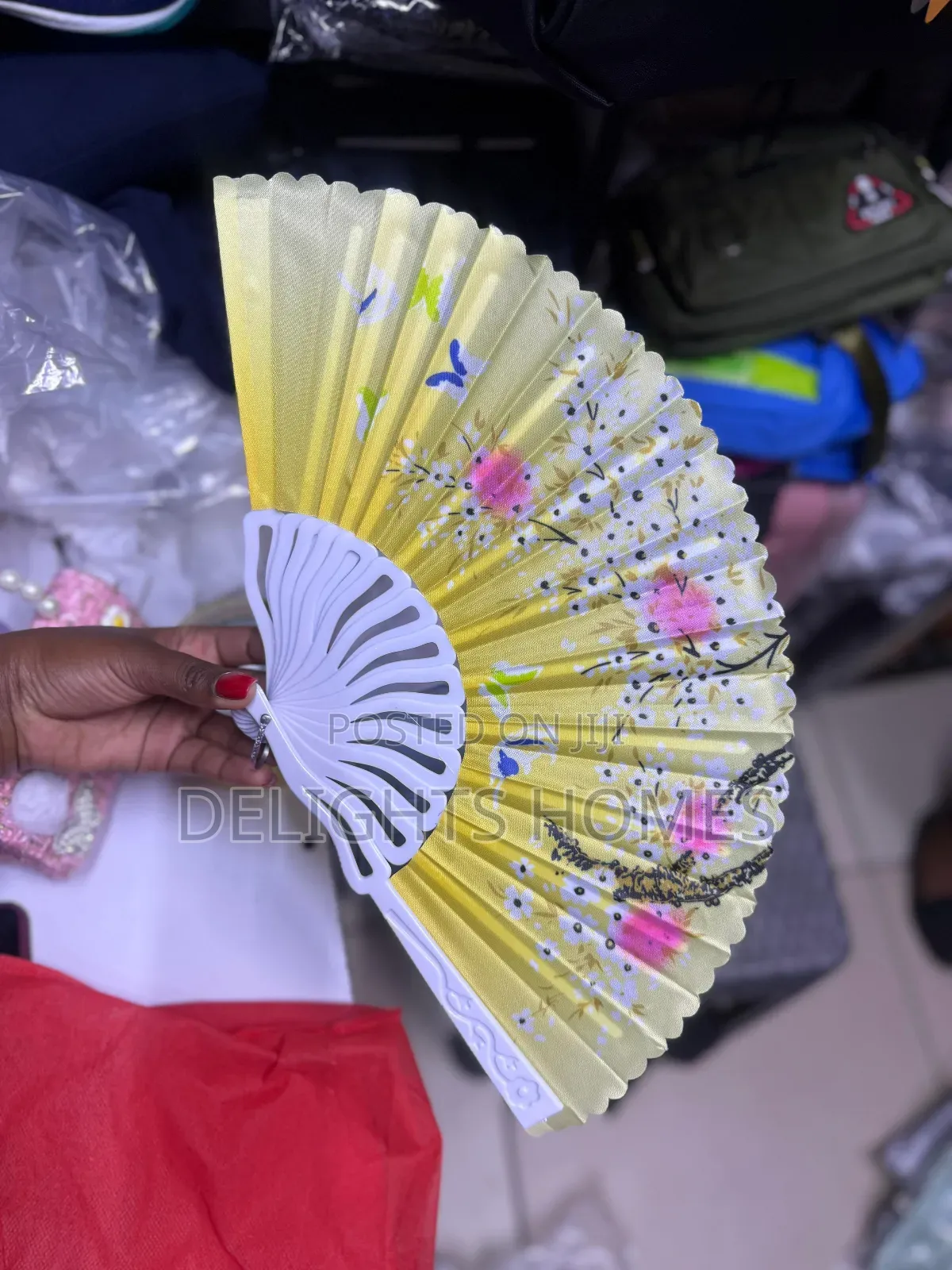 Foldable Hand Held Fans-Y