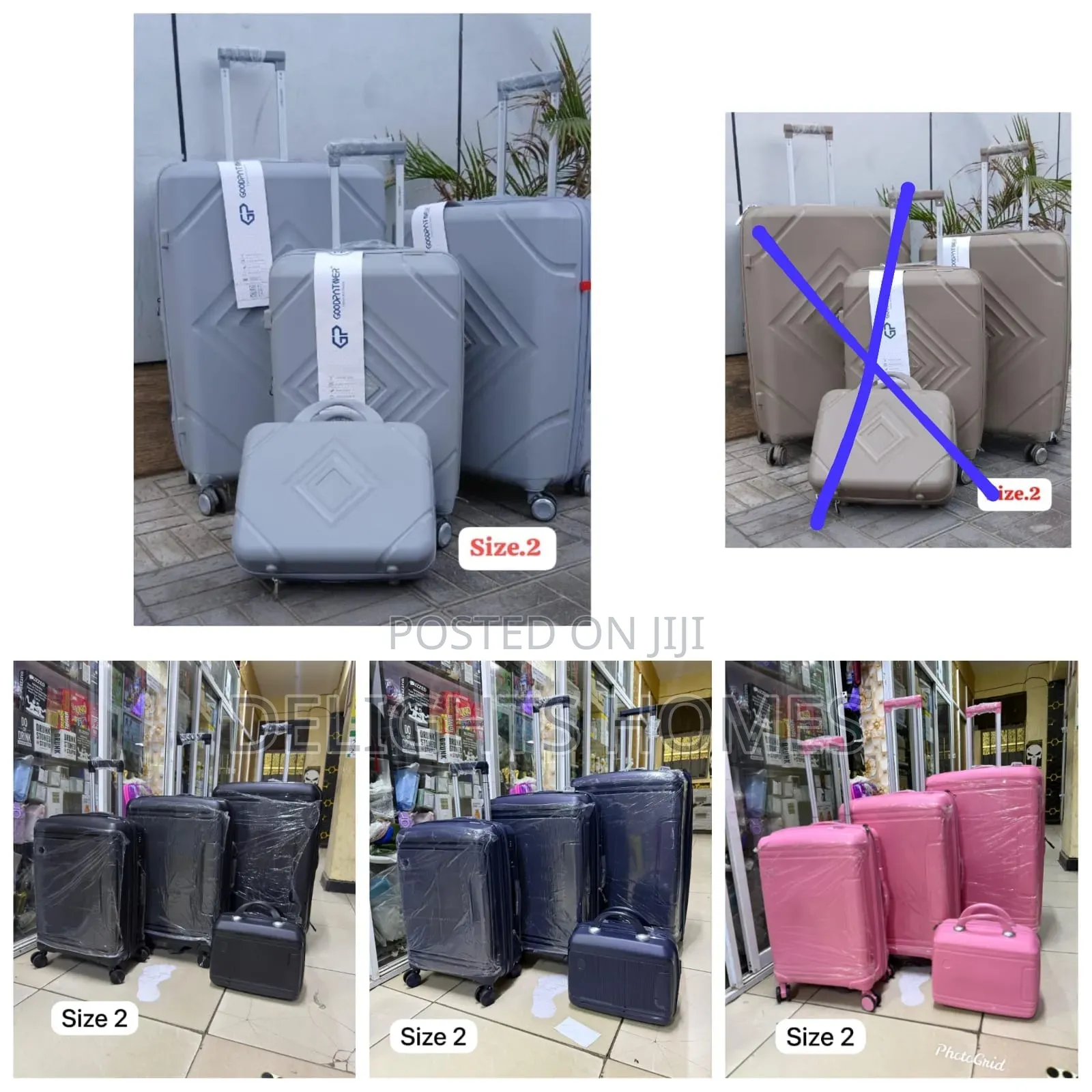 4 in 1 Luxurious Unbreakable Suitcase-Y