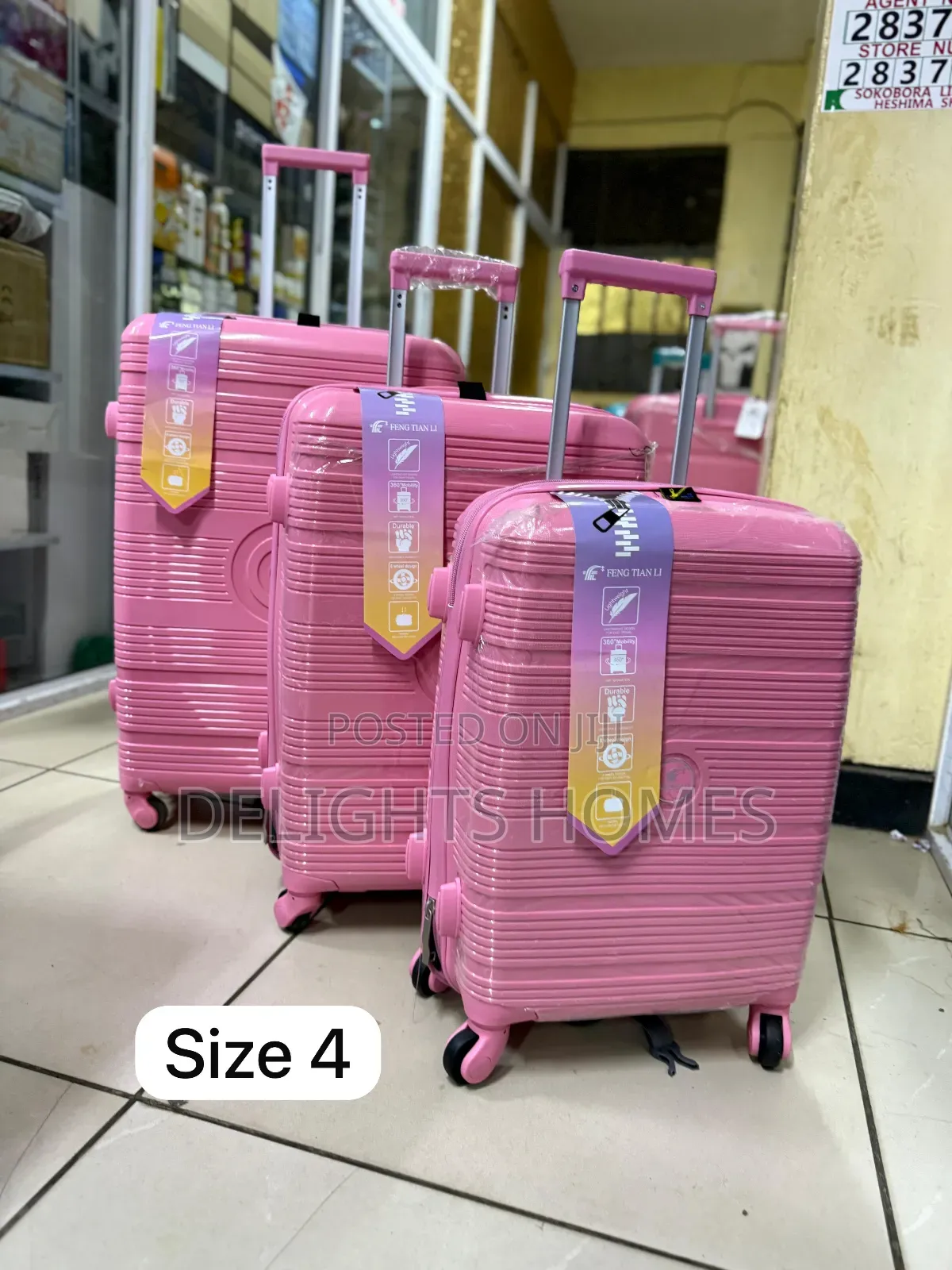 Unbreakable Rubber Suitcase Pp 3-in-1 Suitcase Set-Y