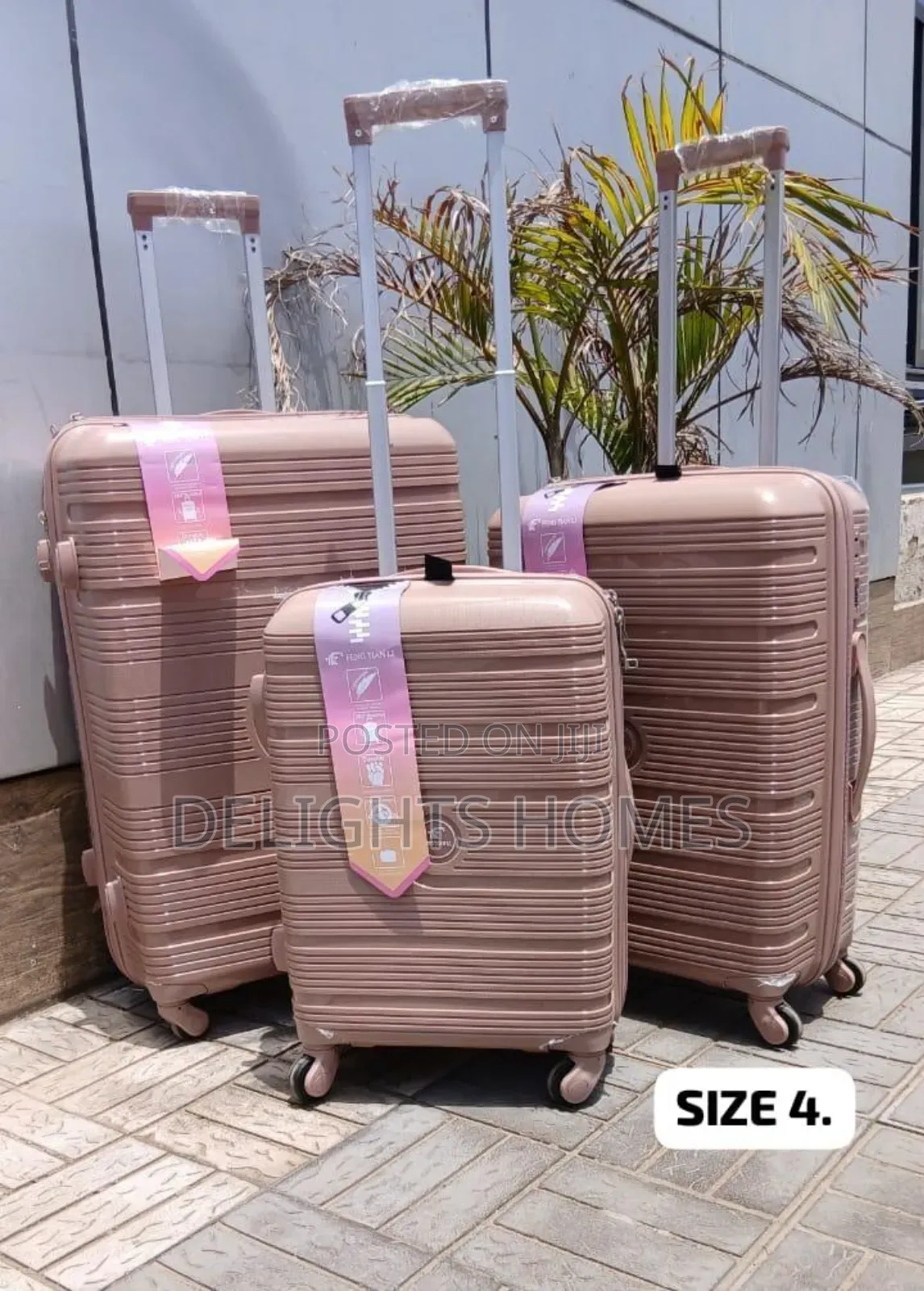 Unbreakable Rubber Suitcase Pp 3-in-1 Suitcase Set-Y