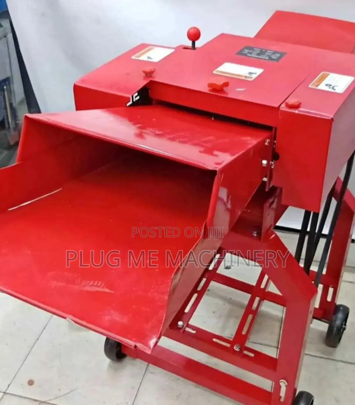 Heavy Duty Chaff Cutter Machine 900r/Min Rotation Speed 1000kg/H