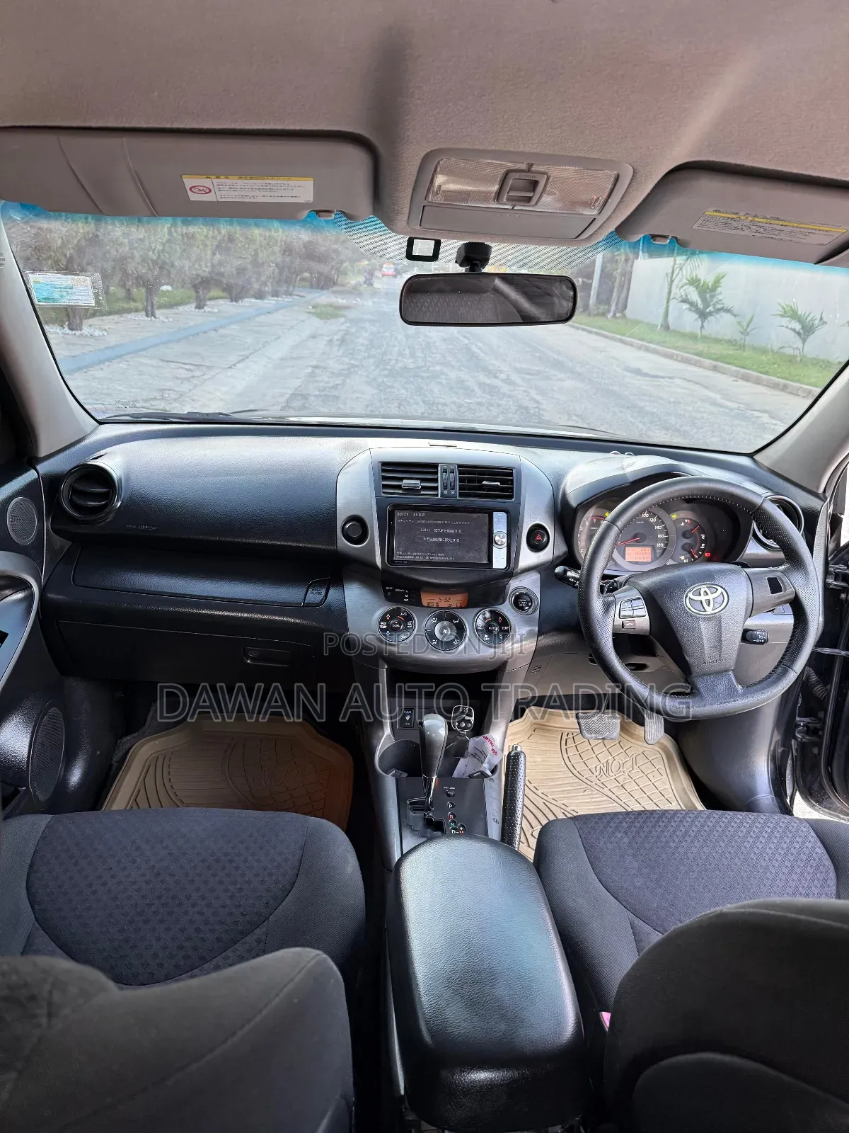 Toyota Vanguard 2012 Black