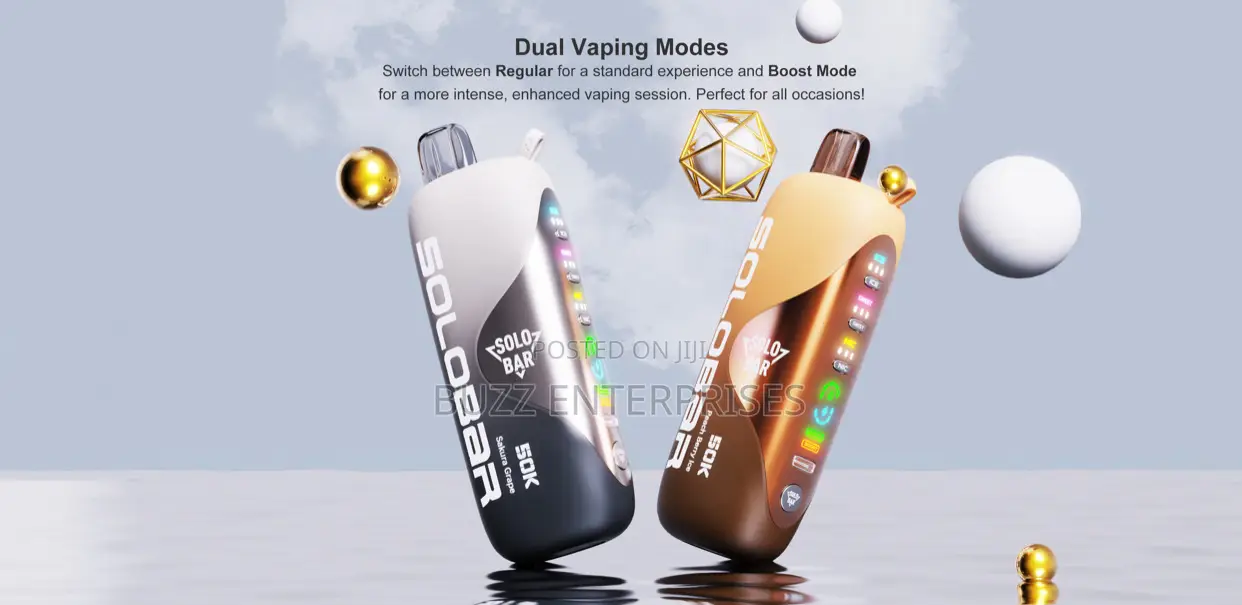 Solobar 50,000 Puffs Rechargeable