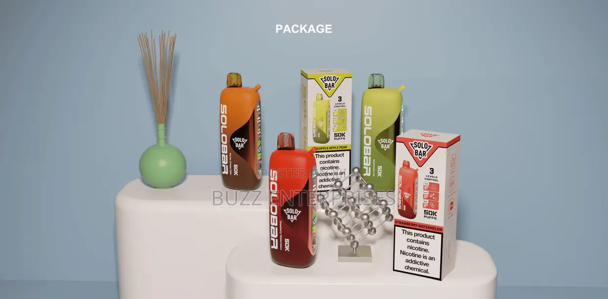 Solobar 50,000 Puffs Rechargeable
