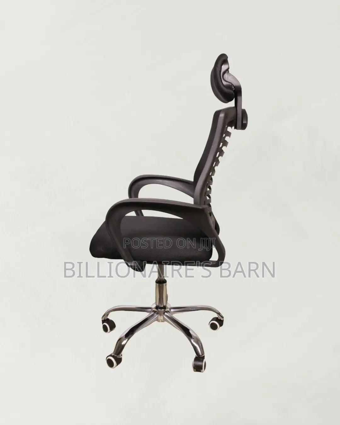 Secretarial Mesh Office Chair | Pro-Grade Padded Armrests