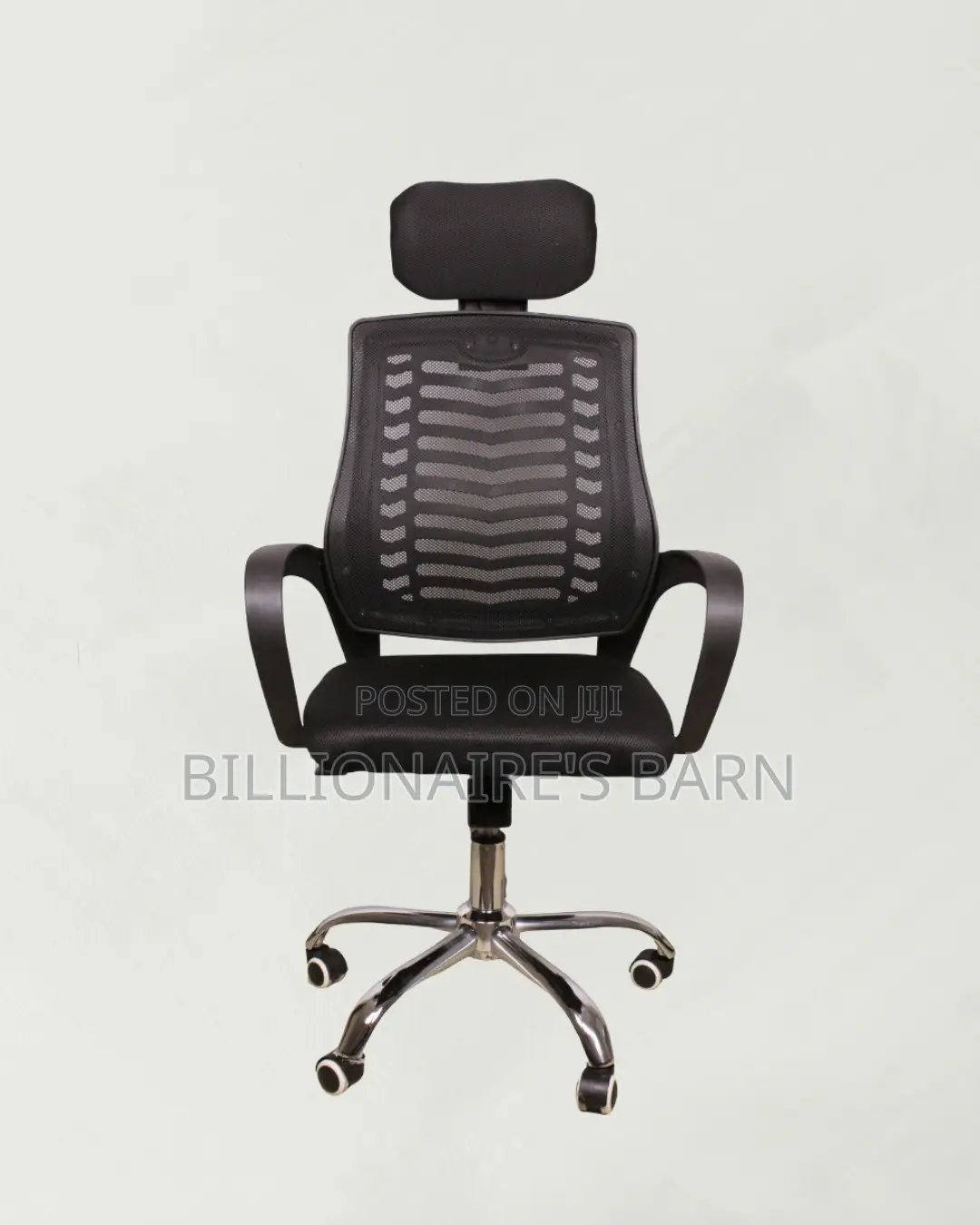 Secretarial Mesh Office Chair | Pro-Grade Padded Armrests