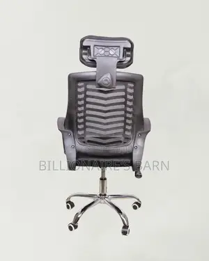 Secretarial Mesh Office Chair | Pro-Grade Padded Armrests