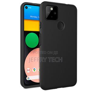 Soft Flexible Candy Case Back Case Cover for Google Pixel 4a - Black - thumbnail 2