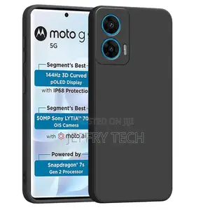 Back Cover for Moto G96 5g Ultra Slim Soft Rubberised Case