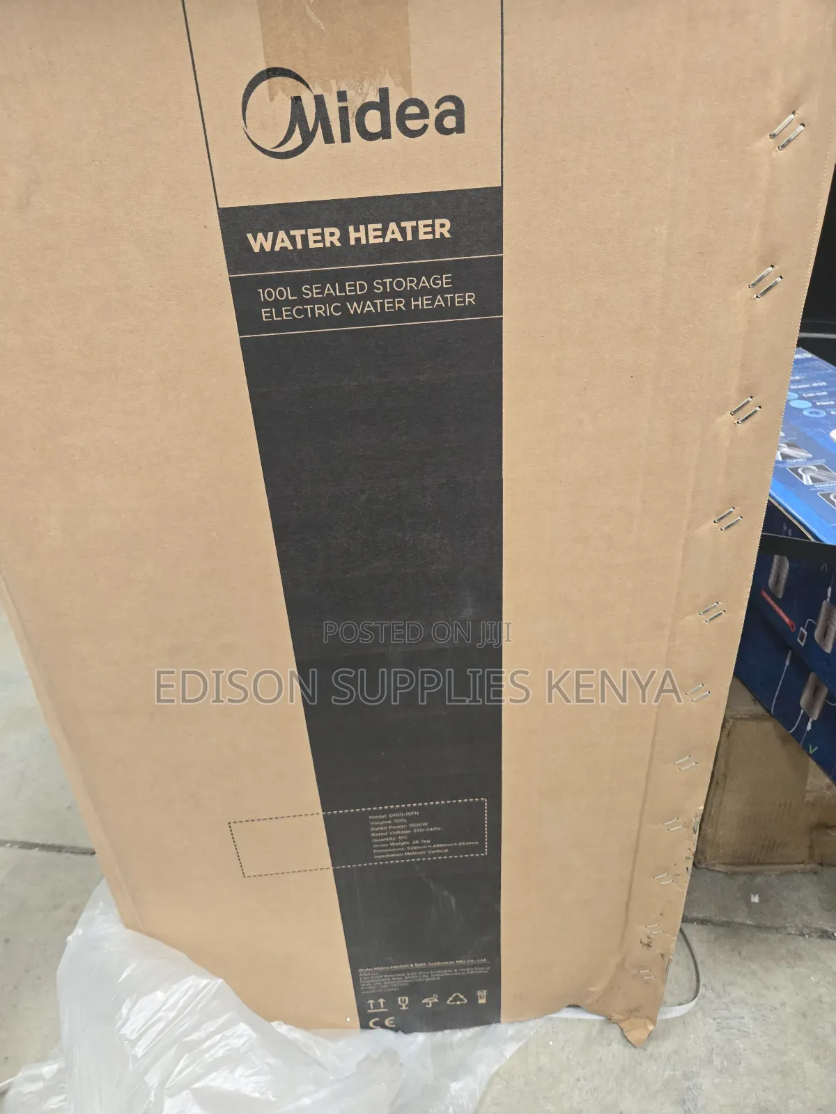 Midea Boiler 100 Litres Storage Water Heater Electric Geyser 1500w