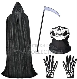 Unisex Grim Reaper Costume