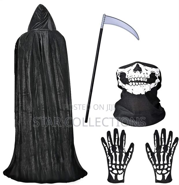 Unisex Grim Reaper Costume - thumbnail 2