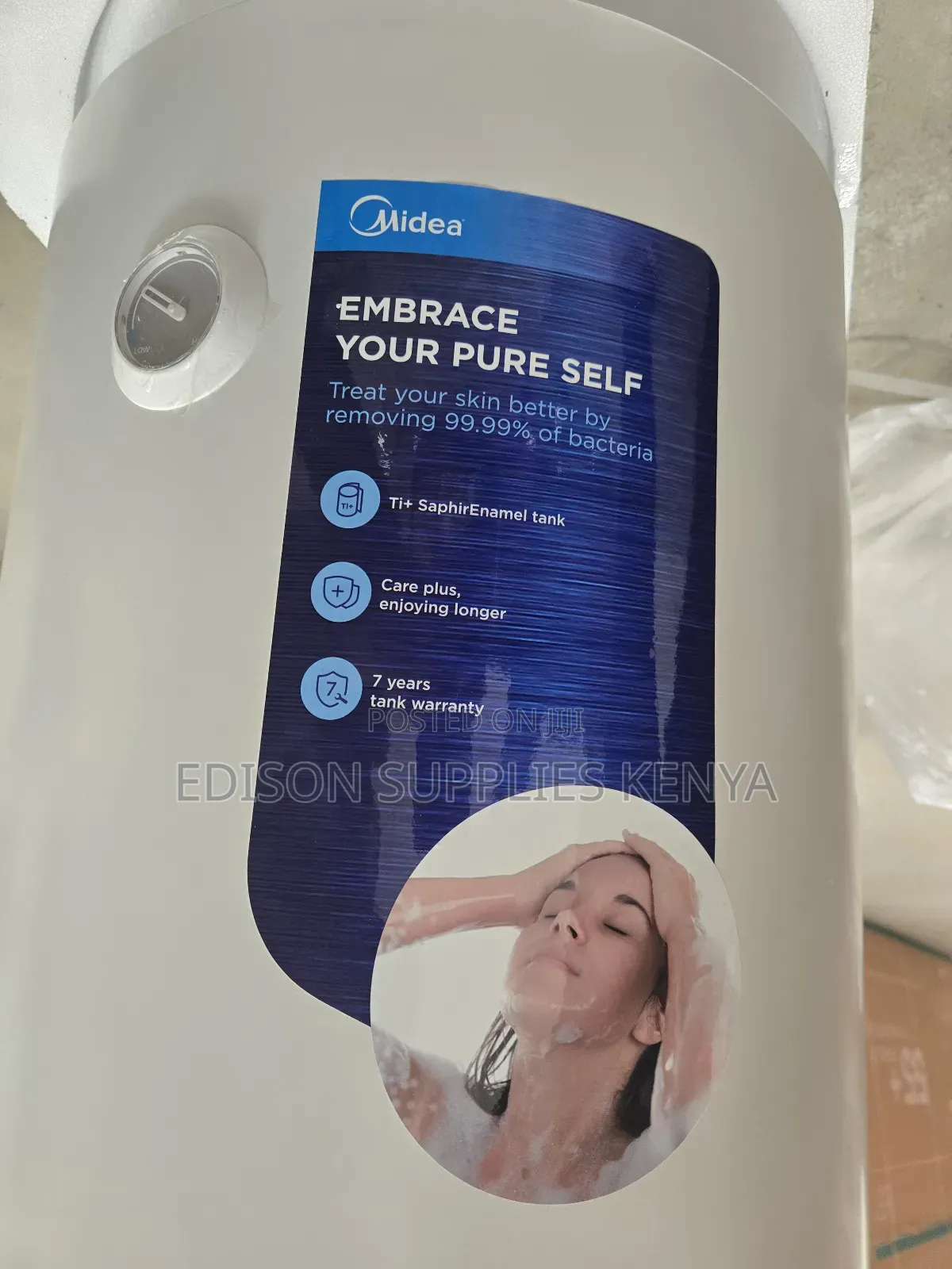 Midea Boiler 100 Litres Storage Water Heater Electric Geyser 1500w