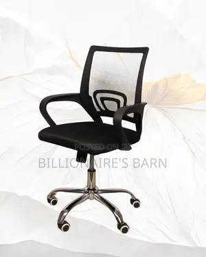 Secretarial Mesh Office Chair | Space-saving Lumbar Support