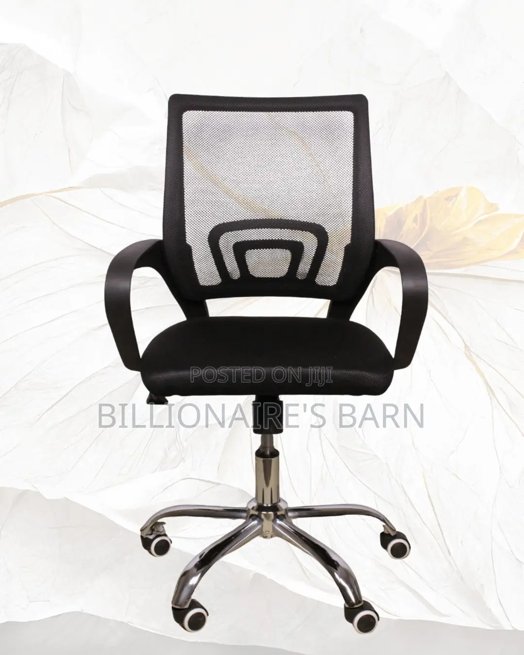 Secretarial Mesh Office Chair | Space-saving Lumbar Support