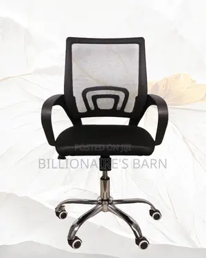 Secretarial Mesh Office Chair | Space-saving Lumbar Support