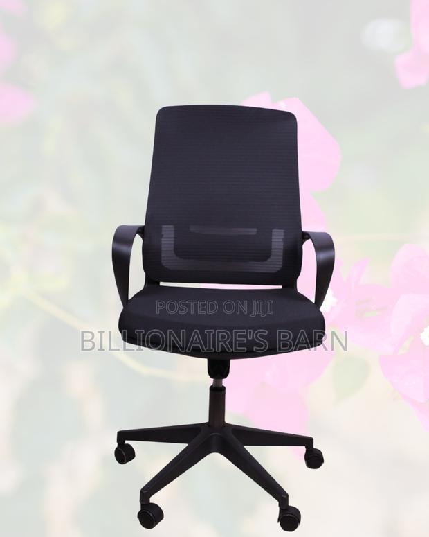 Black_ergonomic_mesh_office_chair__midback_lumbar_support - main view