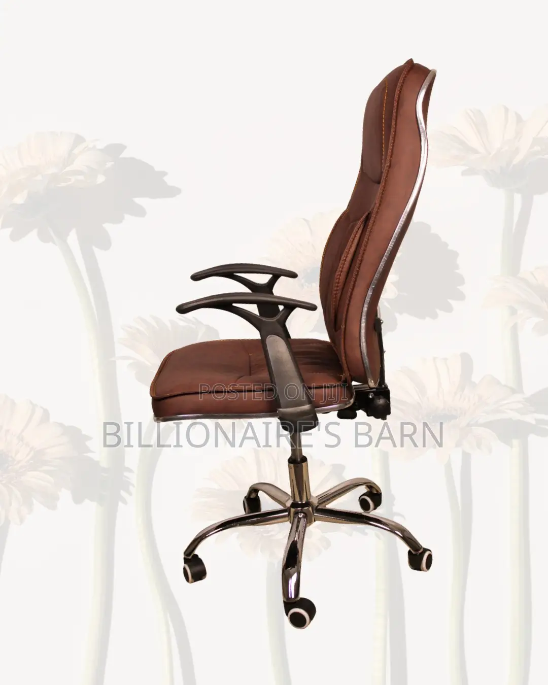 Ergonomic Executive Leather Chair (Stylish) — Moving Fast