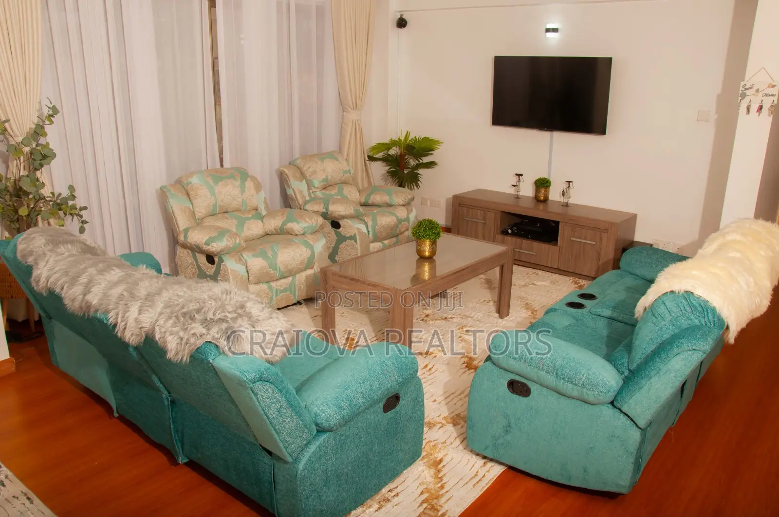 Furnished 3bdrm Apartment in Kilimani for rent