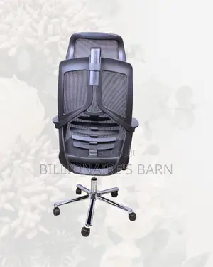 Space-Saving High Back Mesh Office Chair | Scratch-Resistant Finish