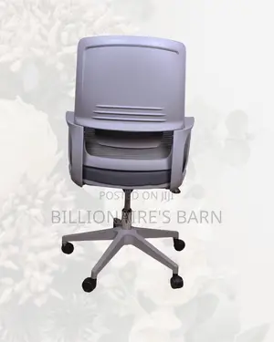 Grey Ergonomic Mesh Office Chair | Imported Swivel Base