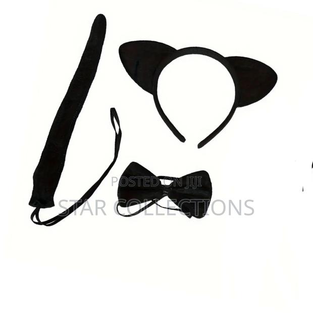3 in 1 Cat Ear Headband Set - thumbnail 3