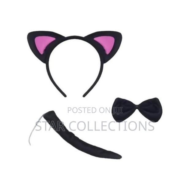 3 in 1 Cat Ear Headband Set - thumbnail 4