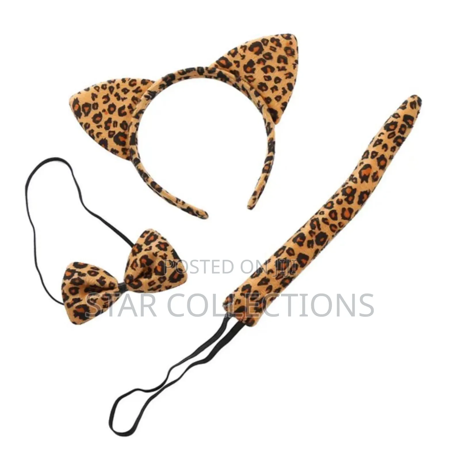 3 in 1 Cat Ear Headband Set