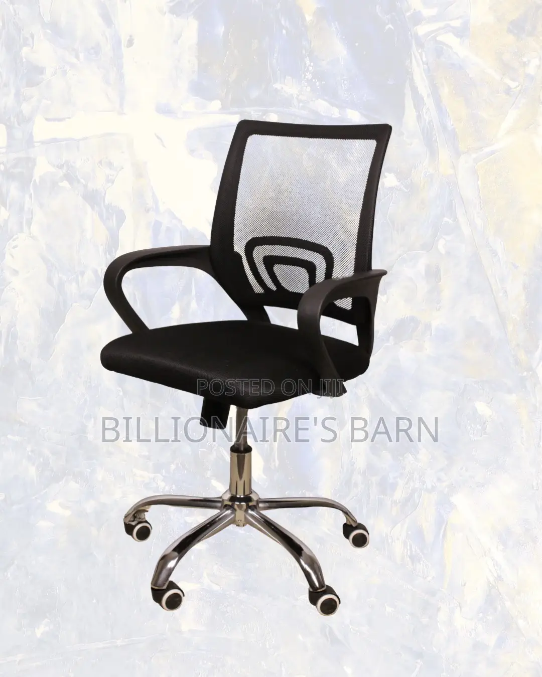 Secretarial Mesh Office Chair (Breathable) — Hot Deal