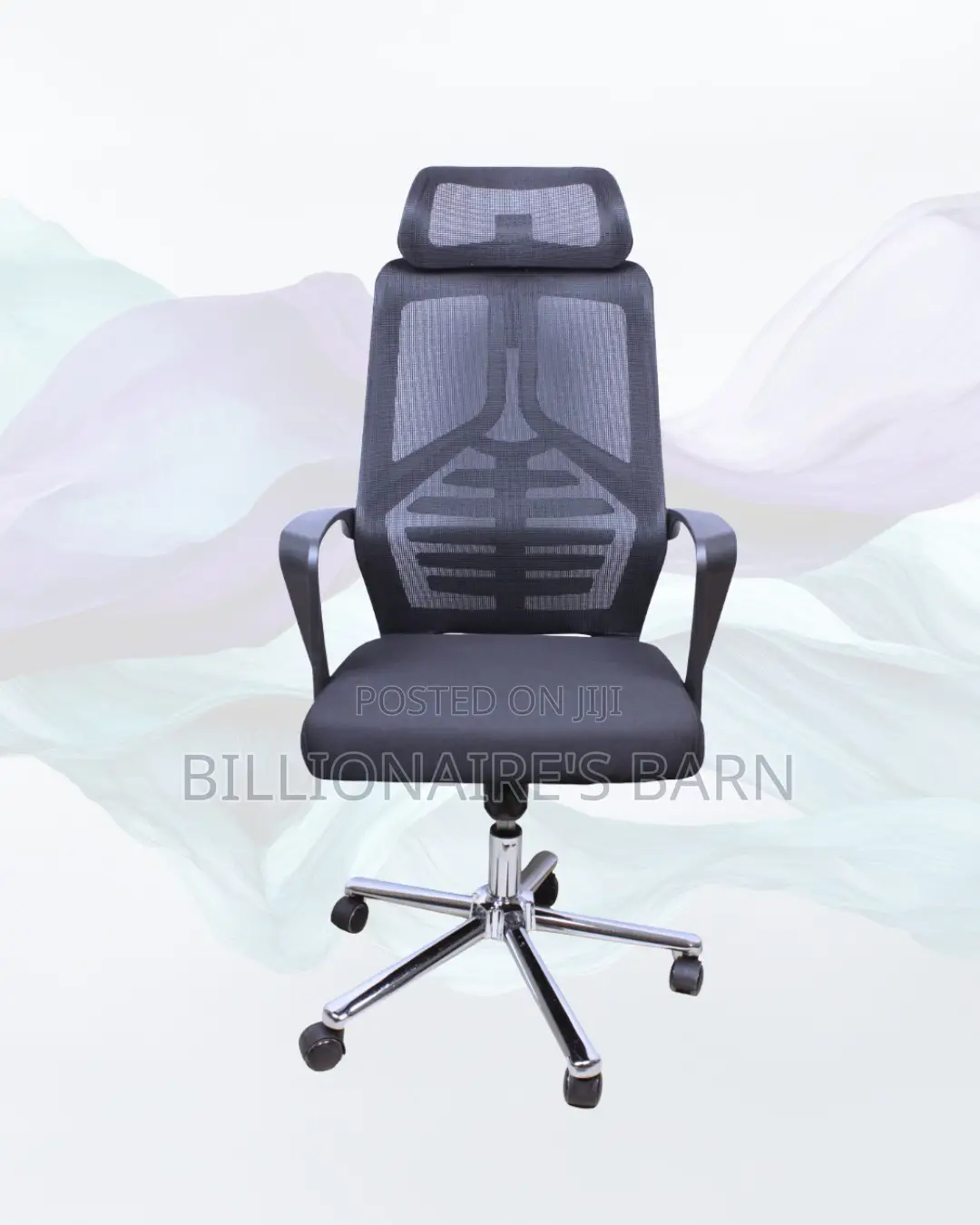 Heavy-Duty High Back Mesh Office Chair | Mesh Backrest