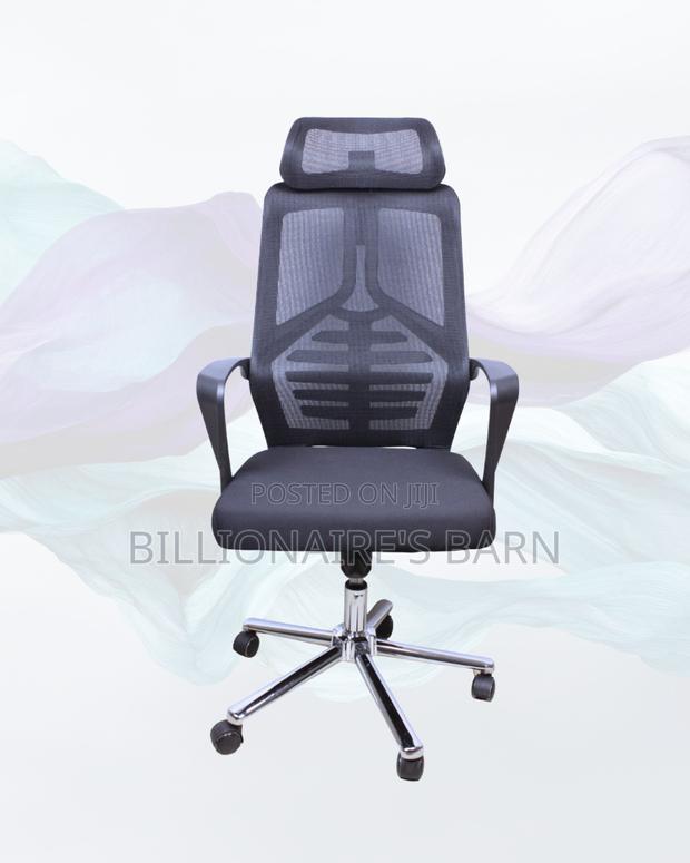 Heavy-Duty High Back Mesh Office Chair | Mesh Backrest - thumbnail 3