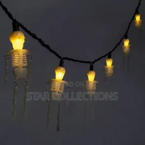 Halloween Led Skull String Lights 6 Metres