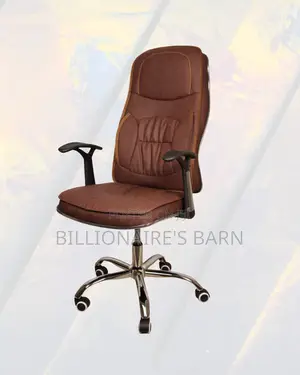 Ergonomic Executive Leather Chair | Orthopedic Adjustable Height