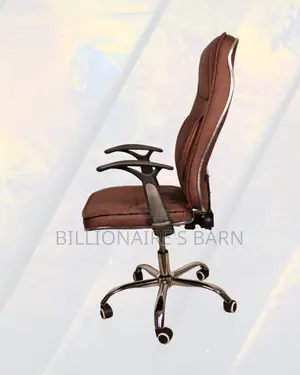 Ergonomic Executive Leather Chair | Orthopedic Adjustable Height