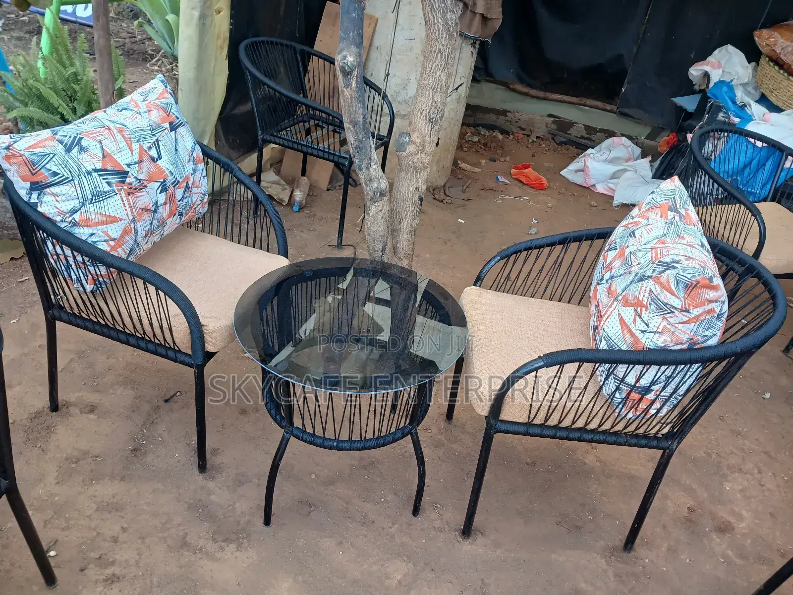 Balcony Chairs+Table