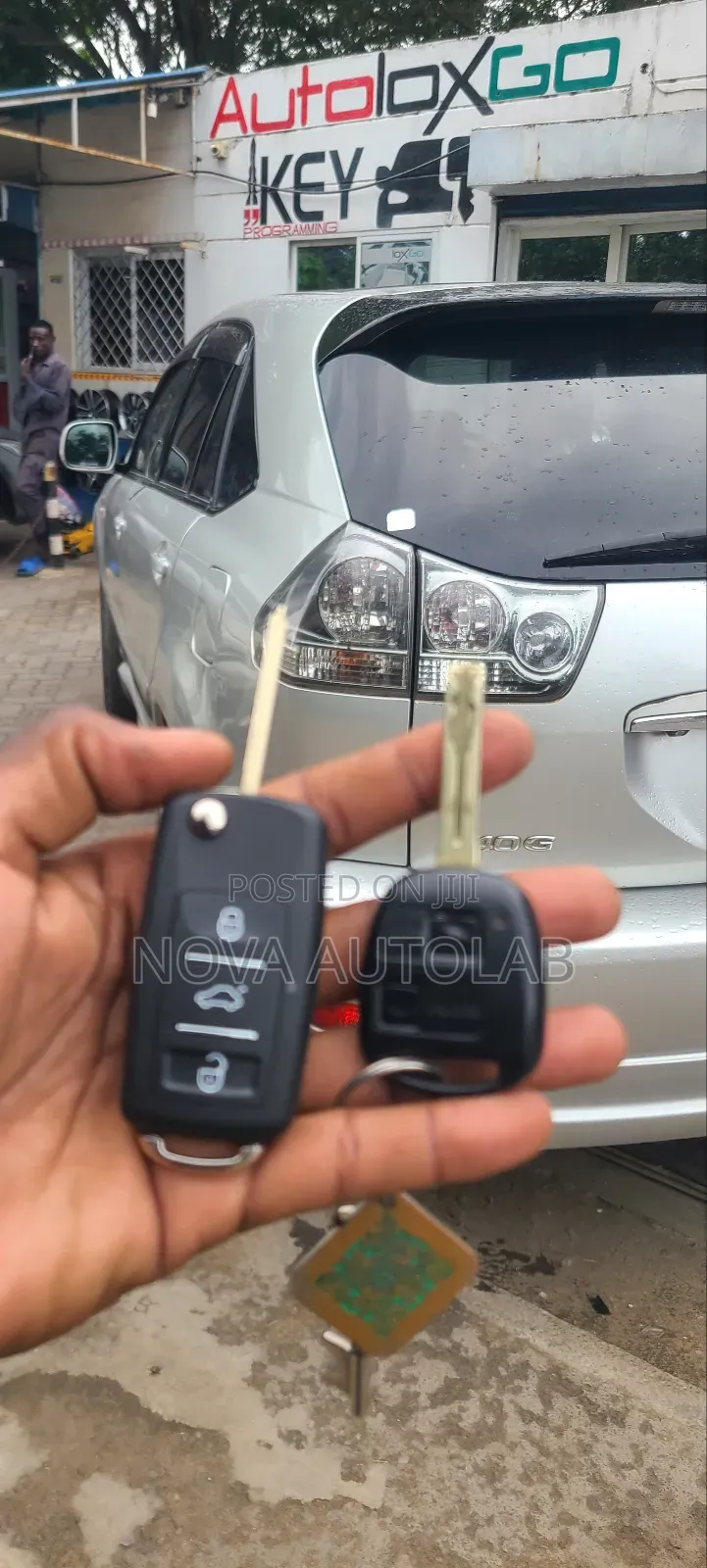Toyota Harrier Key Upgrade