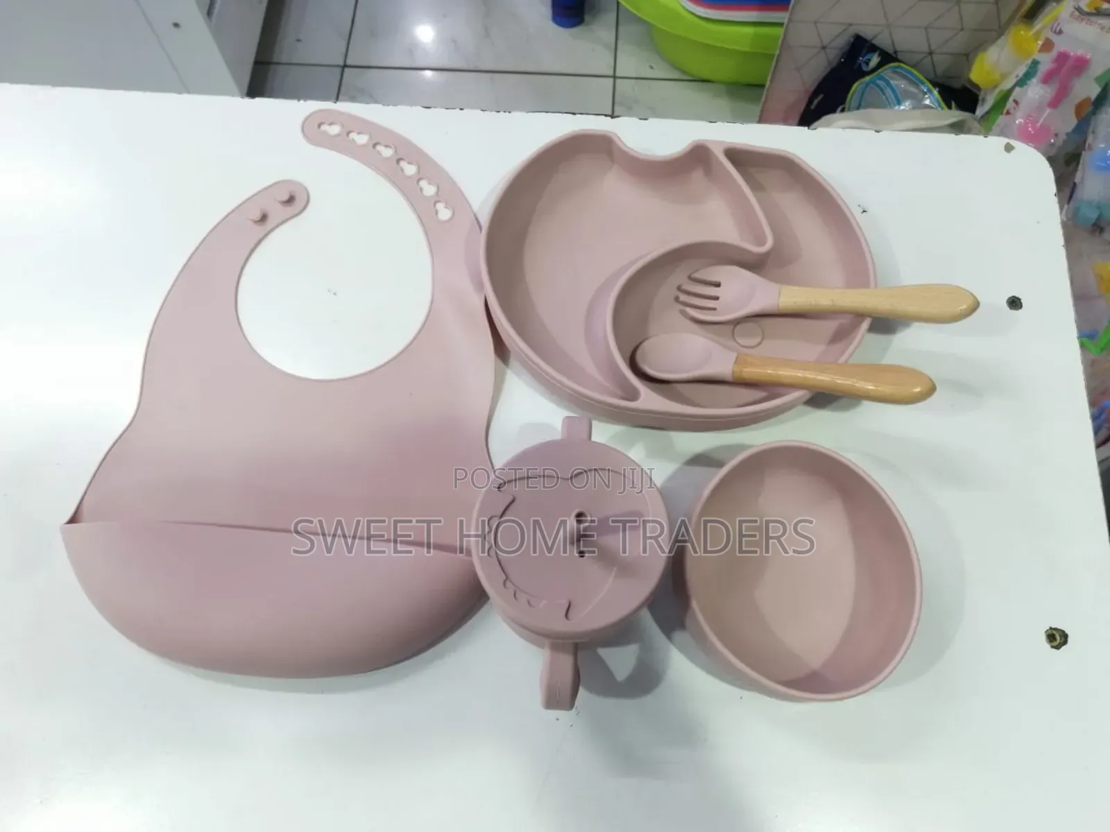 6 PCS Silicone Feeding Set
