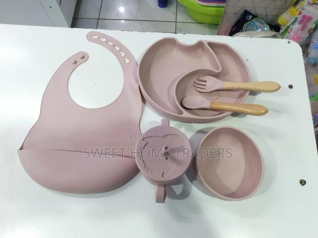 6 PCS Silicone Feeding Set - main view