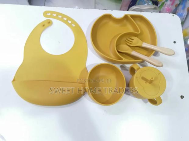 Kids Silicone Feeding Set - main view