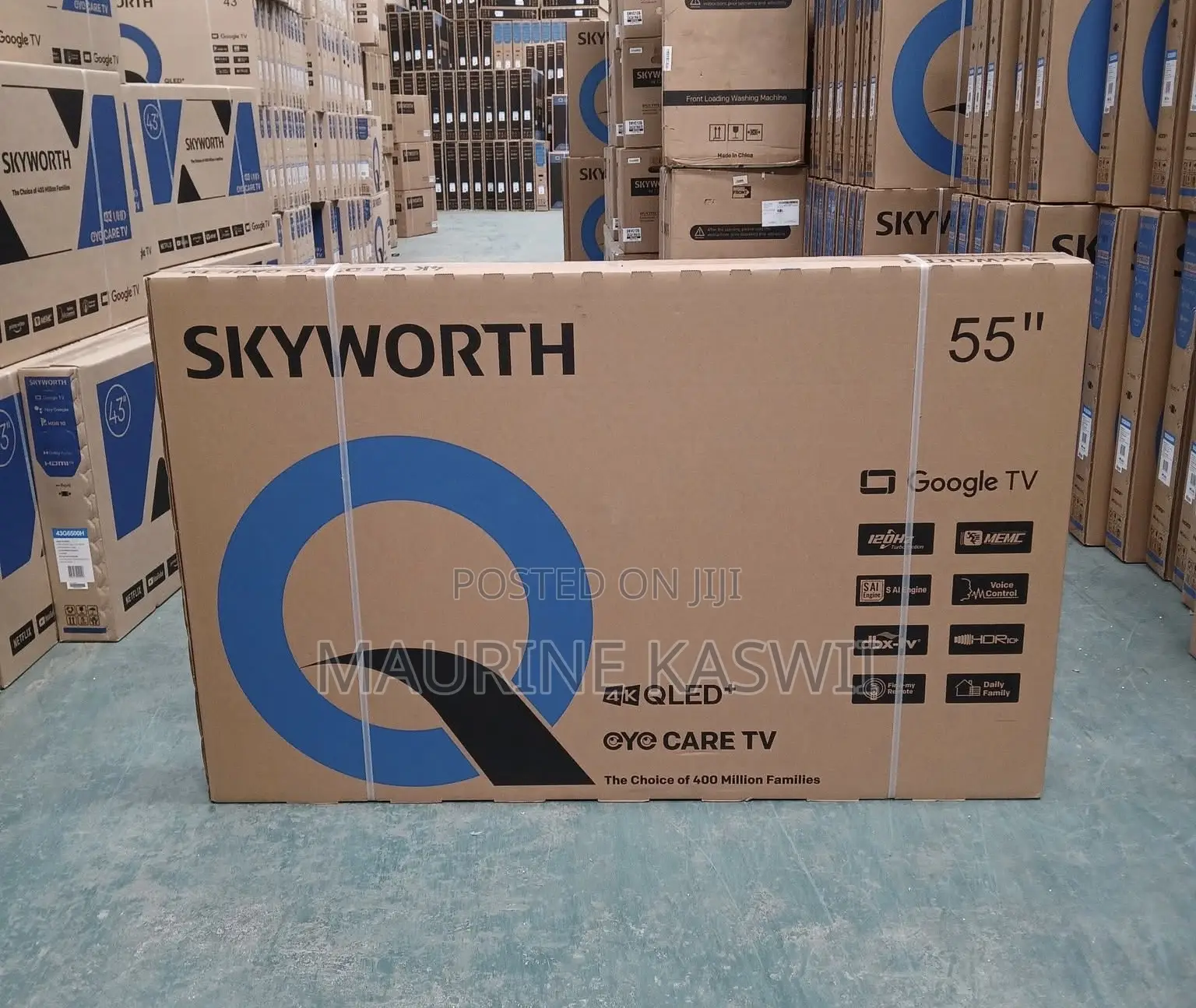 Skyworth 55 Qled With Eye Care Google Tvq6500