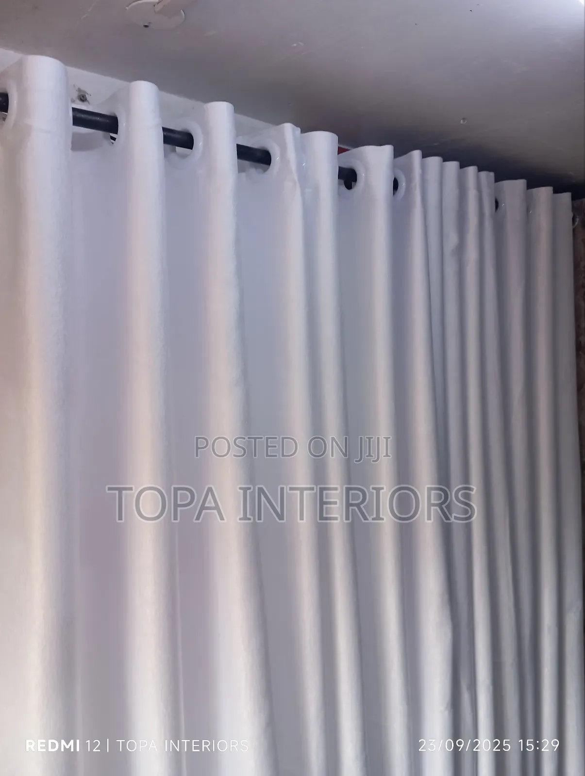 White Curtains for Living Room Window Insulation