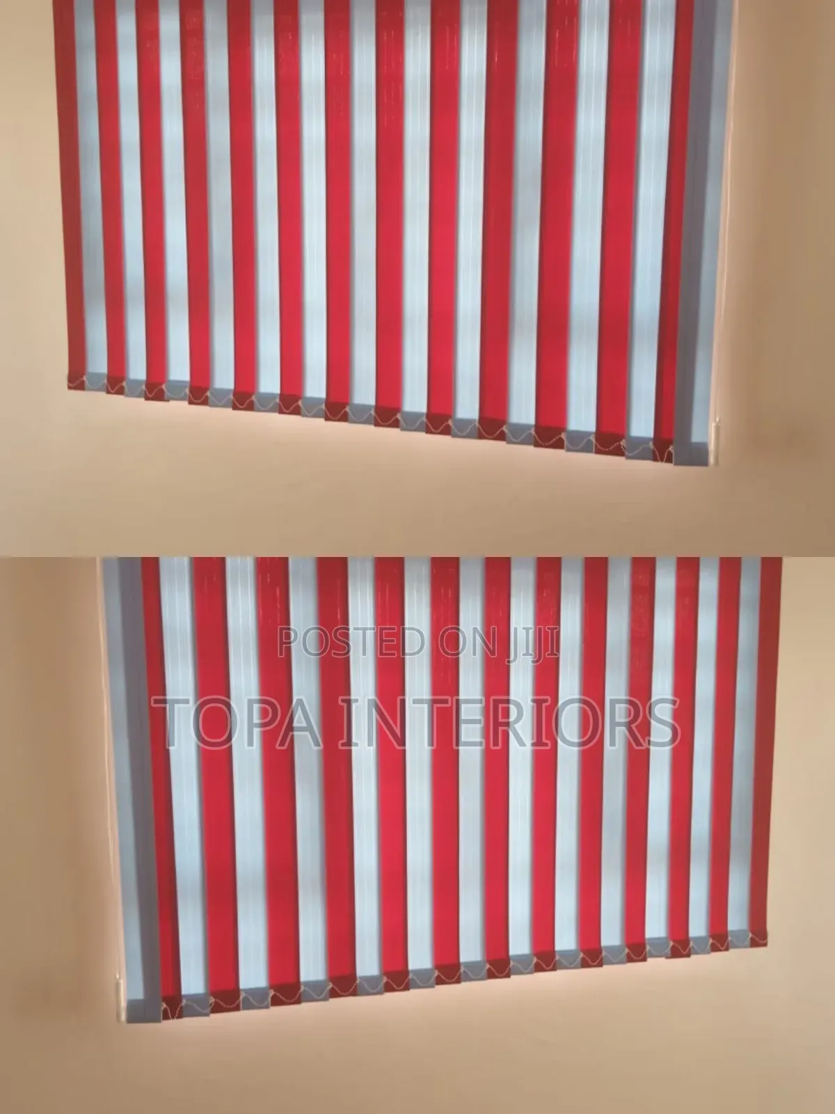 Beautiful Custom Made Vertical Office Window Blinds