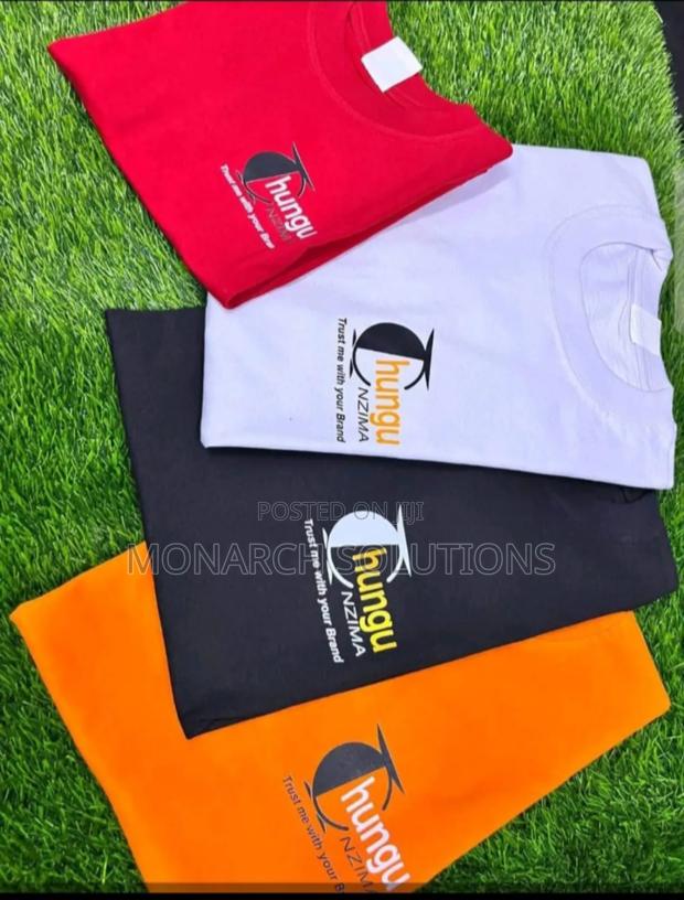 Multi Colors Tshirts With Custom Print - main view