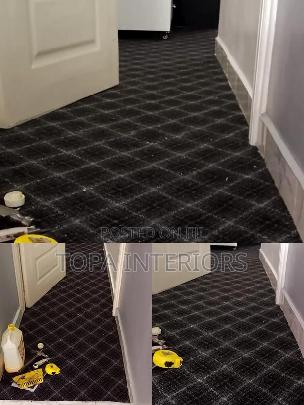 Mixed Colours Office Corridor Wall to Wall Flooring Office Carpets